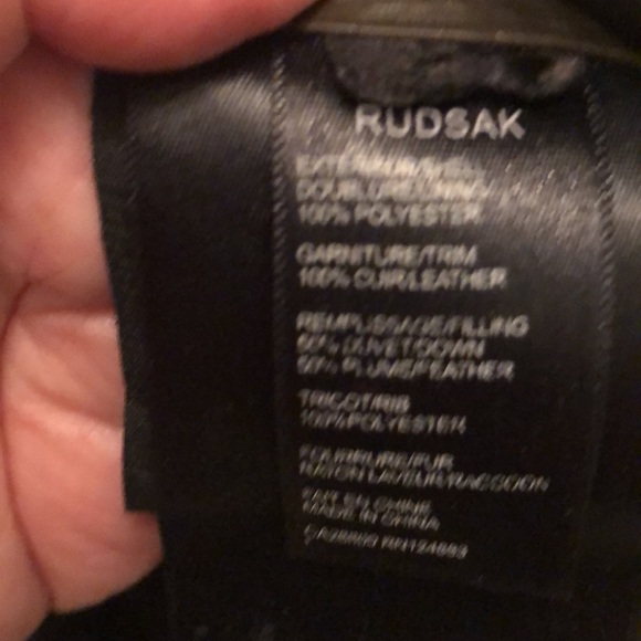 Rudsak three quarter winter jacket - Picture 8 of 10